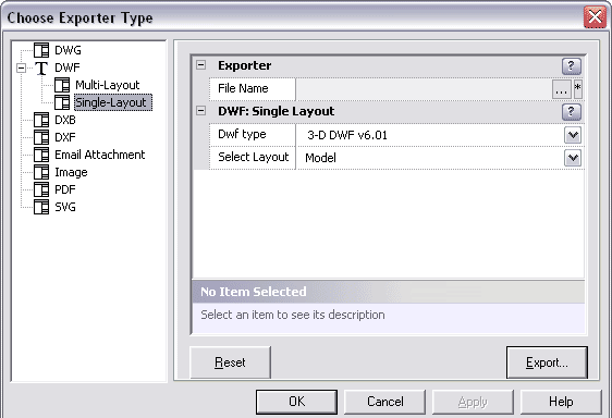 Exporter_DwfSingle