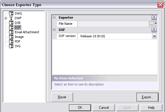 Exporter_Dxf