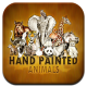 Hand Painted - Animals Icon